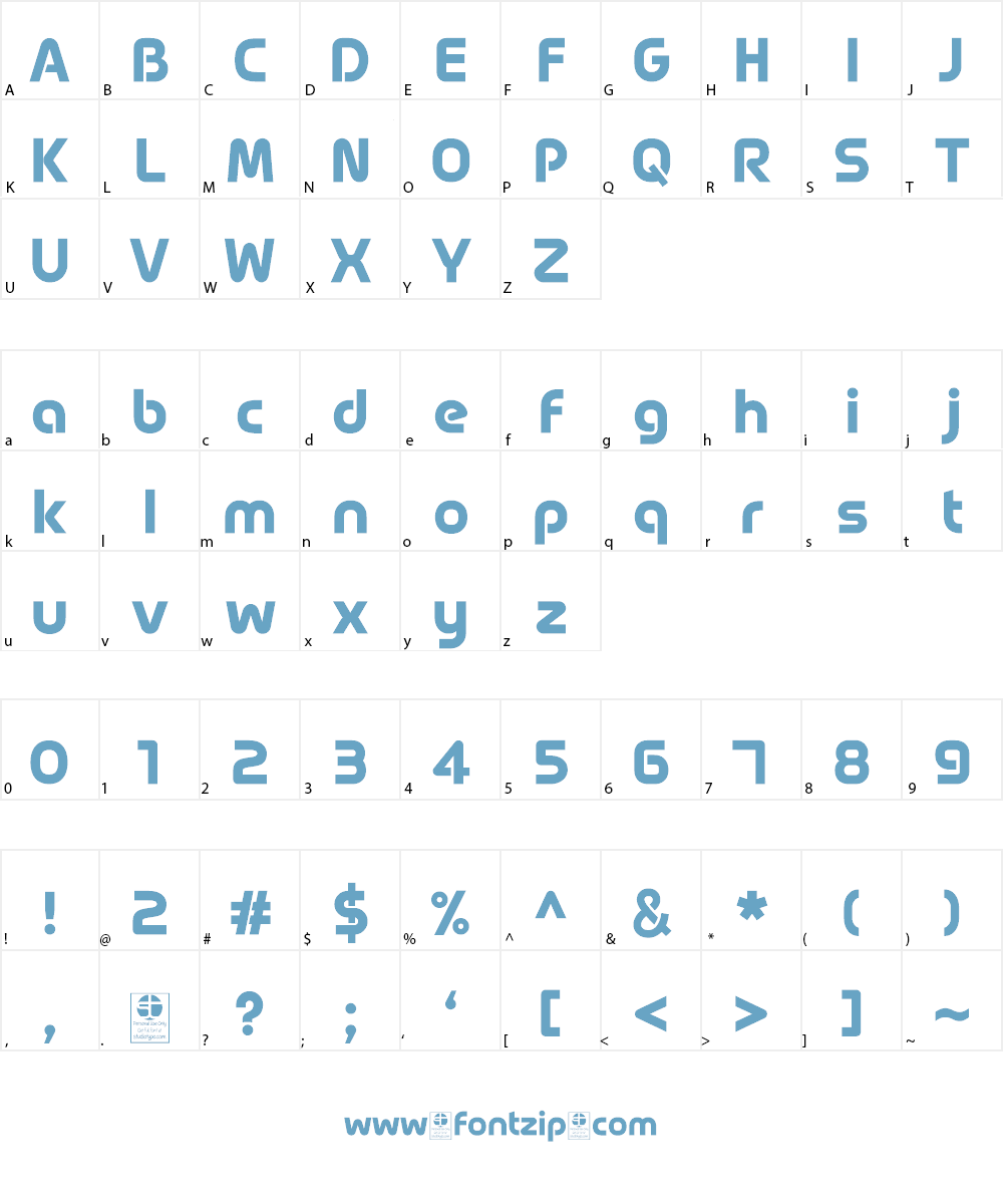 Magettas DEMO Font Character
